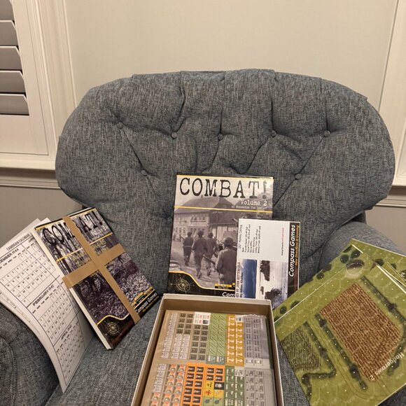 Combat! Volume 2: An Expansion for Combat! (open, unpunched) Compass Games - Picture 13 of 16